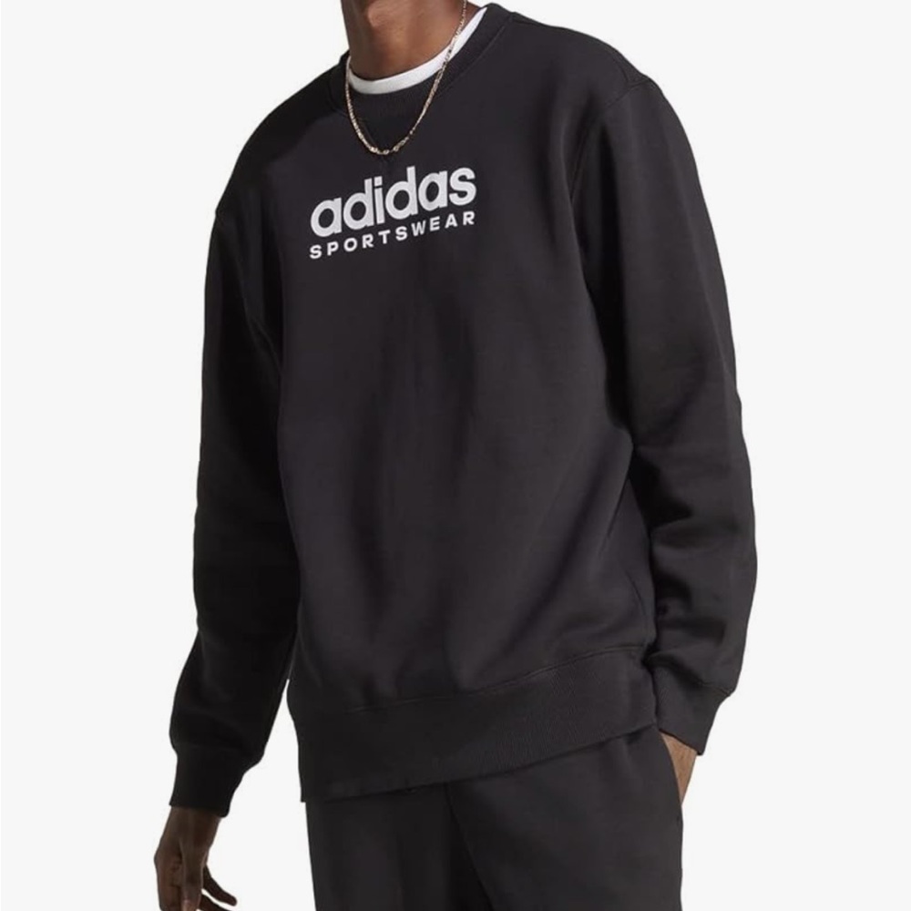 Adidas Men's All Szn Black Sweater